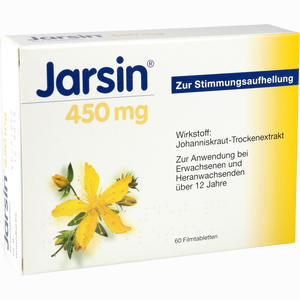 Jarsin 450 Mg Filmtabletten  60 Stück - ab 20,01 &euro;