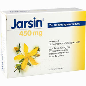 Jarsin 450 Mg Filmtabletten  100 Stück - ab 31,21 €