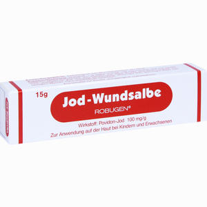 Jod- Wundsalbe Robugen  15 g - ab 3,33 €