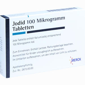 Jodid 100 Tabletten  100 Stück - ab 5,04 €