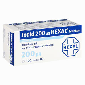 Jodid 200 Hexal Tabletten 100 Stück - ab 2,59 €