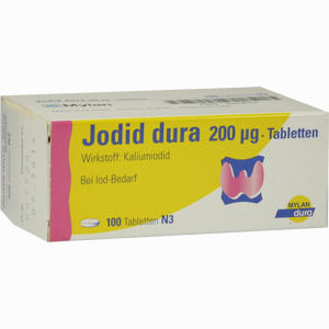Jodid Dura 200ug Tabletten 100 Stück - ab 3,56 €