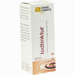 Jodtinktur Lösung 30 ml - ab 3,91 €