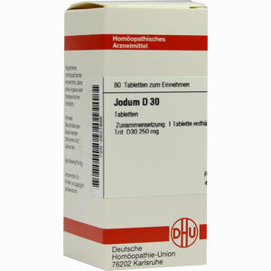Jodum D30 Tabletten 80 Stück - ab 0,00 €
