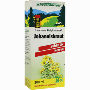 Johanniskraut- Pflanzensaft  200 ml - ab 0,00 &euro;