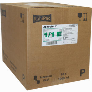 Jonosteril Plastikflaschen Infusionslösung  10X1000 ml - ab 59,95 €