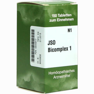 Jso Bicomplex 1 Tabletten 150 Stück - ab 0,00 €
