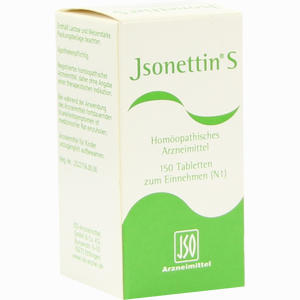 Jsonettin S Tabletten  150 Stück - ab 0,00 &euro;