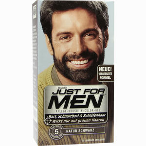 Just for Men Pflege-brush-in-color Natur Schwarz Gel 28.4 ml - ab 8,67 €
