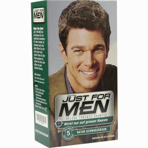 Just for Men Pflege- Tönungs- Sha Natur Schwarzbraun Shampoo 60 ml - ab 7,88 €