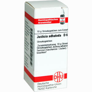 Justicia Adhatoda D12 Globuli 10 g - ab 7,89 €