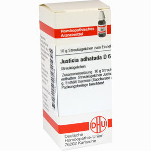 Justicia Adhatoda D6 Globuli 10 g - ab 8,03 €