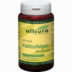 Kaktusfeigen Kapseln  100 Stück - ab 20,07 €