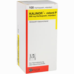 Kalinor Retard P Retardkapseln 100 Stück Kalinor Retard P Retardkapseln 100 Stück