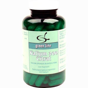 Kalium 200 Citrat Kapseln 120 Stück - ab 13,77 €
