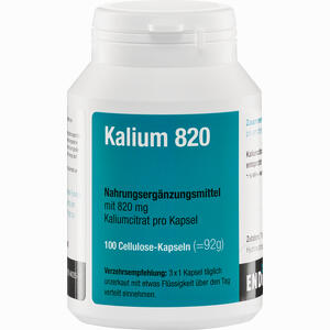 Kalium 820 Kapseln 100 Stück - ab 11,01 €