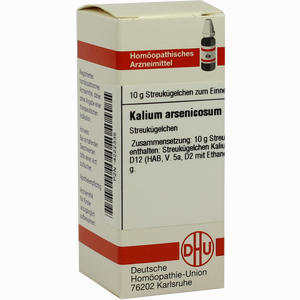 Kalium Arsenicos D12 Globuli 10 g - ab 7,66 €