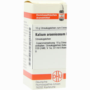 Kalium Arsenicos D30 Globuli 10 g - ab 7,76 €