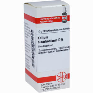 Kalium Bicarbonicum D6 Globuli 10 g - ab 7,85 €