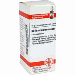 Kalium Bichrom C12 Globuli 10 g - ab 7,12 €