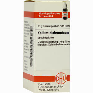 Kalium Bichrom D200 Globuli 10 g - ab 13,10 €