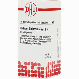 Kalium Bichrom D6 Globuli 10 g - ab 6,95 €