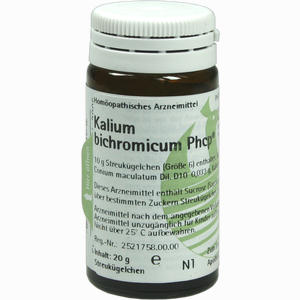Kalium Bichrom Phcp Globuli 20 g - ab 7,95 €