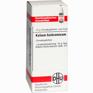 Kalium Bichromicum D10 Globuli 10 g - ab 0,00 €