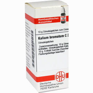 Kalium Bromat C30 Globuli 10 g - ab 8,40 €