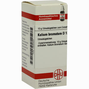 Kalium Bromat D12 Globuli 10 g - ab 7,71 €
