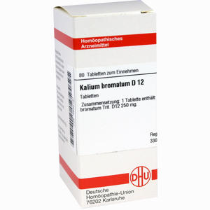 Kalium Bromat D12 Tabletten 80 Stück - ab 9,91 €