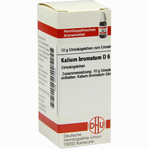 Kalium Bromat D6 Globuli 10 g - ab 7,66 €