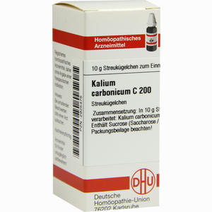Kalium Carb C200 Globuli 10 g - ab 12,20 €