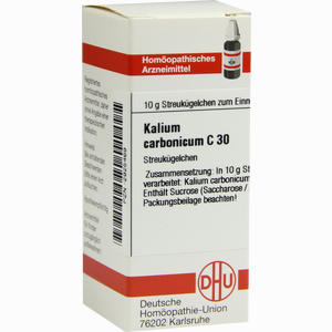 Kalium Carb C30 Globuli 10 g - ab 7,26 €