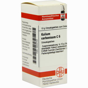 Kalium Carb C6 Globuli 10 g - ab 7,30 €