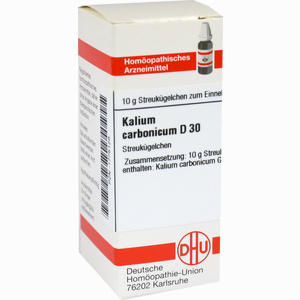 Kalium Carb D30 Globuli DHU-Arzneimittel GmbH & Co. KG 10 g - ab 7,88 &euro;