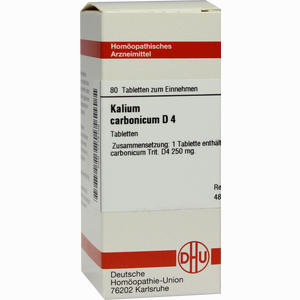 Kalium Carb D4 Tabletten 80 Stück - ab 8,01 €