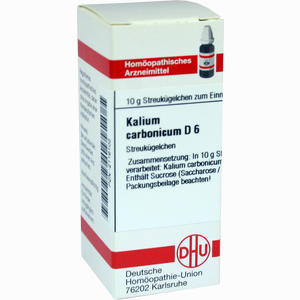 Kalium Carb D6 Globuli 10 g - ab 7,08 €