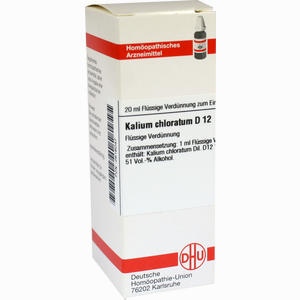 Kalium Chlorat D12 Dilution 20 ml - ab 9,31 €
