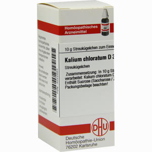 Kalium Chlorat D30 Globuli 10 g - ab 8,01 €