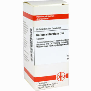 Kalium Chlorat D4 Tabletten 80 Stück - ab 11,08 €
