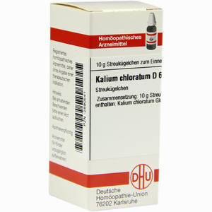 Kalium Chlorat D6 Globuli 10 g - ab 7,54 &euro;