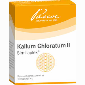 Kalium Chloratum Ii Similiaplex Tabletten  100 Stück - ab 0,00 &euro;