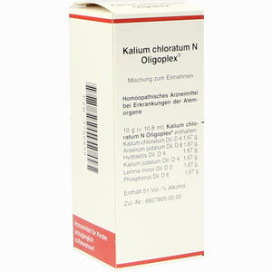 Kalium Chloratum N Oligoplex Liquidum 50 ml - ab 0,00 €