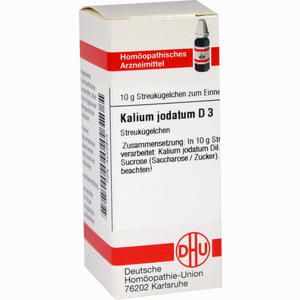 Kalium Jodat D3 Globuli 10 g - ab 7,30 €