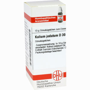 Kalium Jodat D30 Globuli 10 g - ab 7,88 €