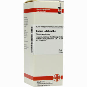Kalium Jodat D4 Dilution 50 ml - ab 0,00 &euro;