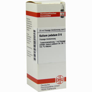 Kalium Jodat D6 Dilution 20 ml - ab 9,79 &euro;