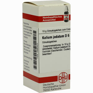 Kalium Jodat D6 Globuli 10 g - ab 6,97 &euro;