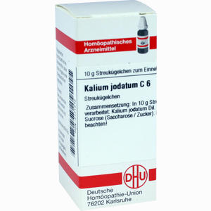 Kalium Jodatum C6 Globuli  10 g - ab 7,30 €